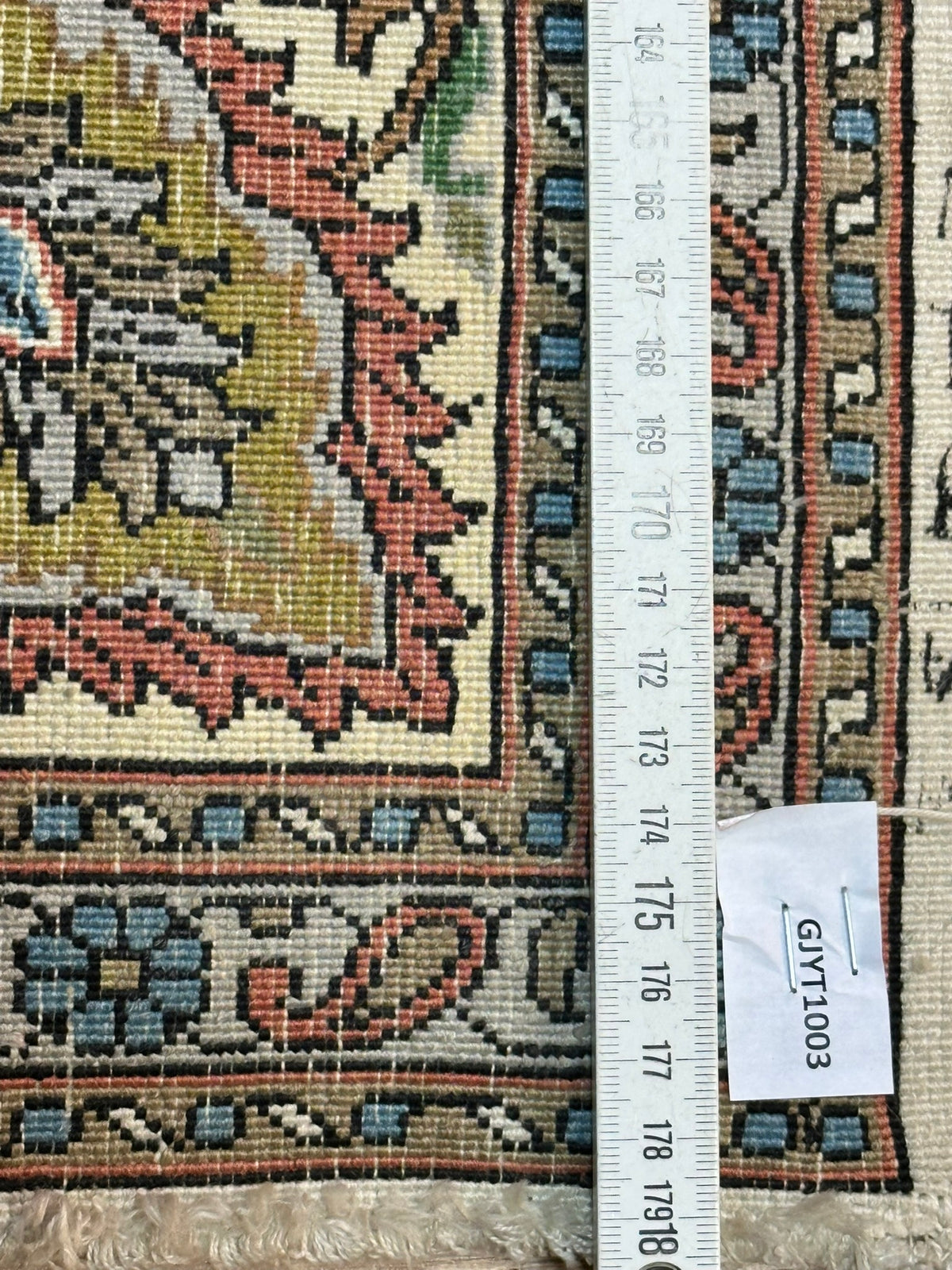 Orientteppich handgeknüpft Kaschmir Seide 190x125 cm