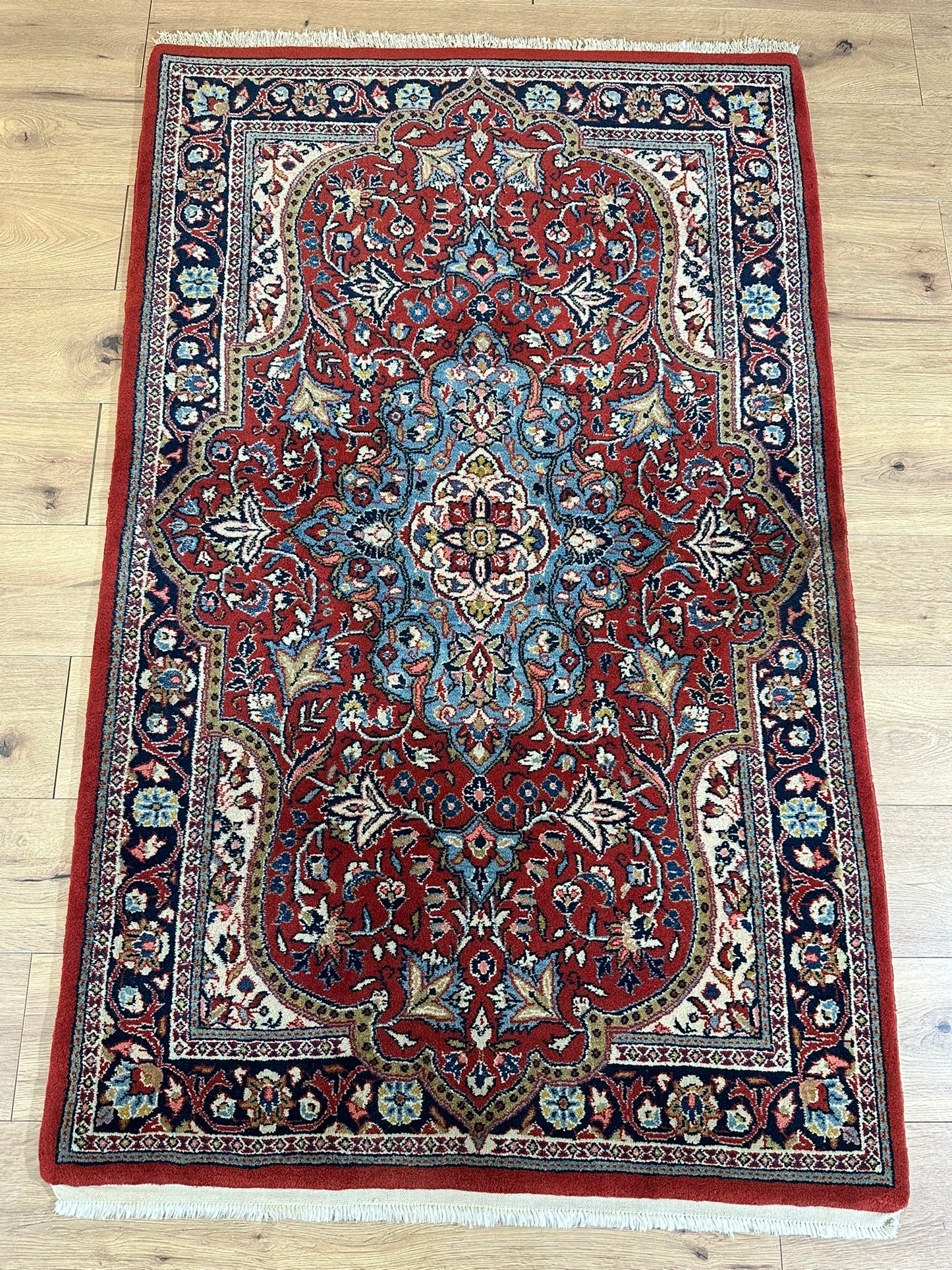 Orientteppich handgeknüpft Sarough 175x106 cm