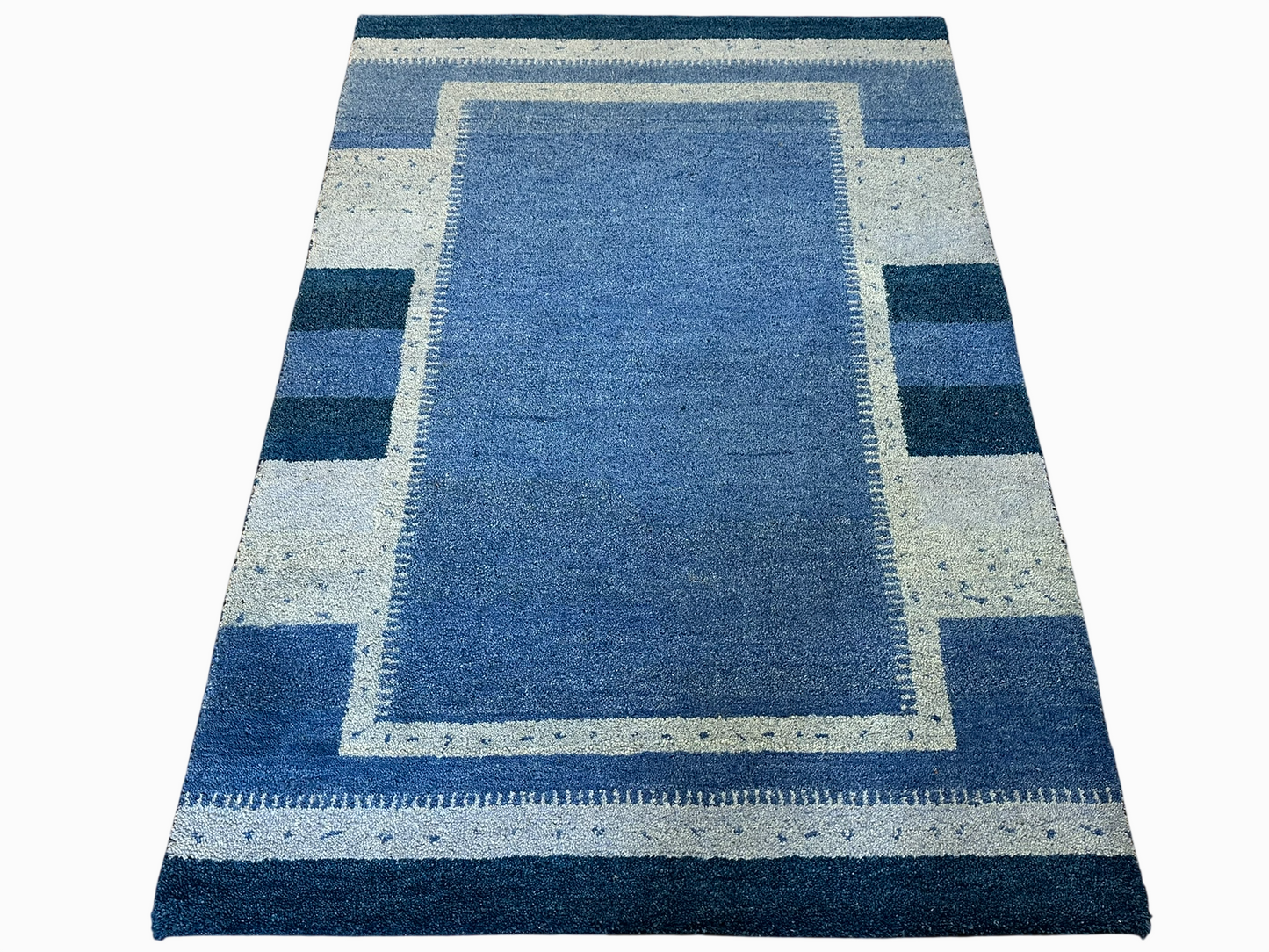Orientteppich handgeknüpft Indian Gabbeh 185x125 cm