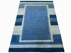 Orientteppich handgeknüpft Indian Gabbeh 185x125 cm
