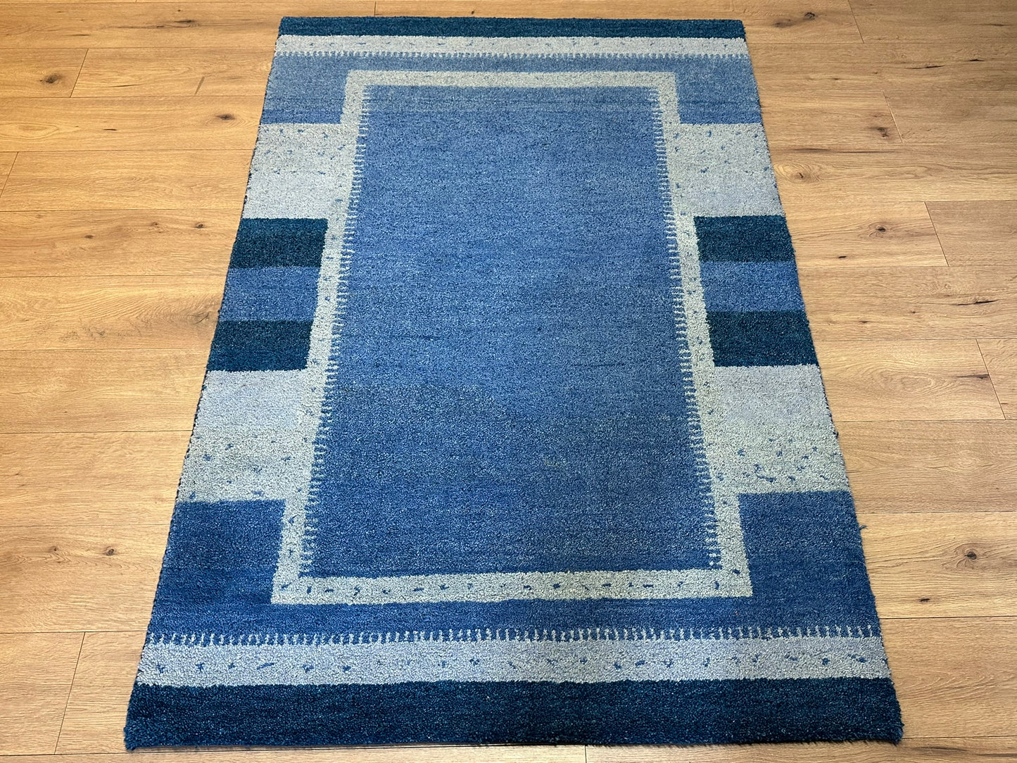Orientteppich handgeknüpft Indian Gabbeh 185x125 cm