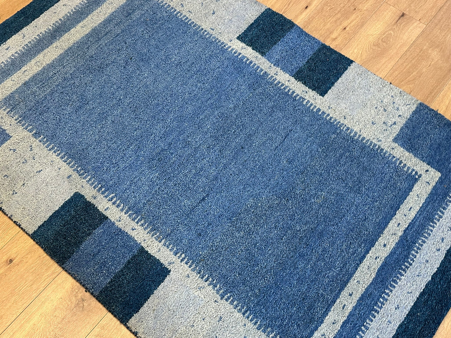 Orientteppich handgeknüpft Indian Gabbeh 185x125 cm