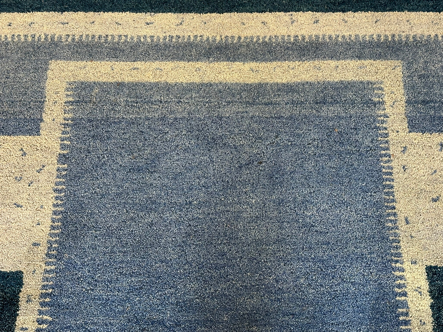 Orientteppich handgeknüpft Indian Gabbeh 185x125 cm