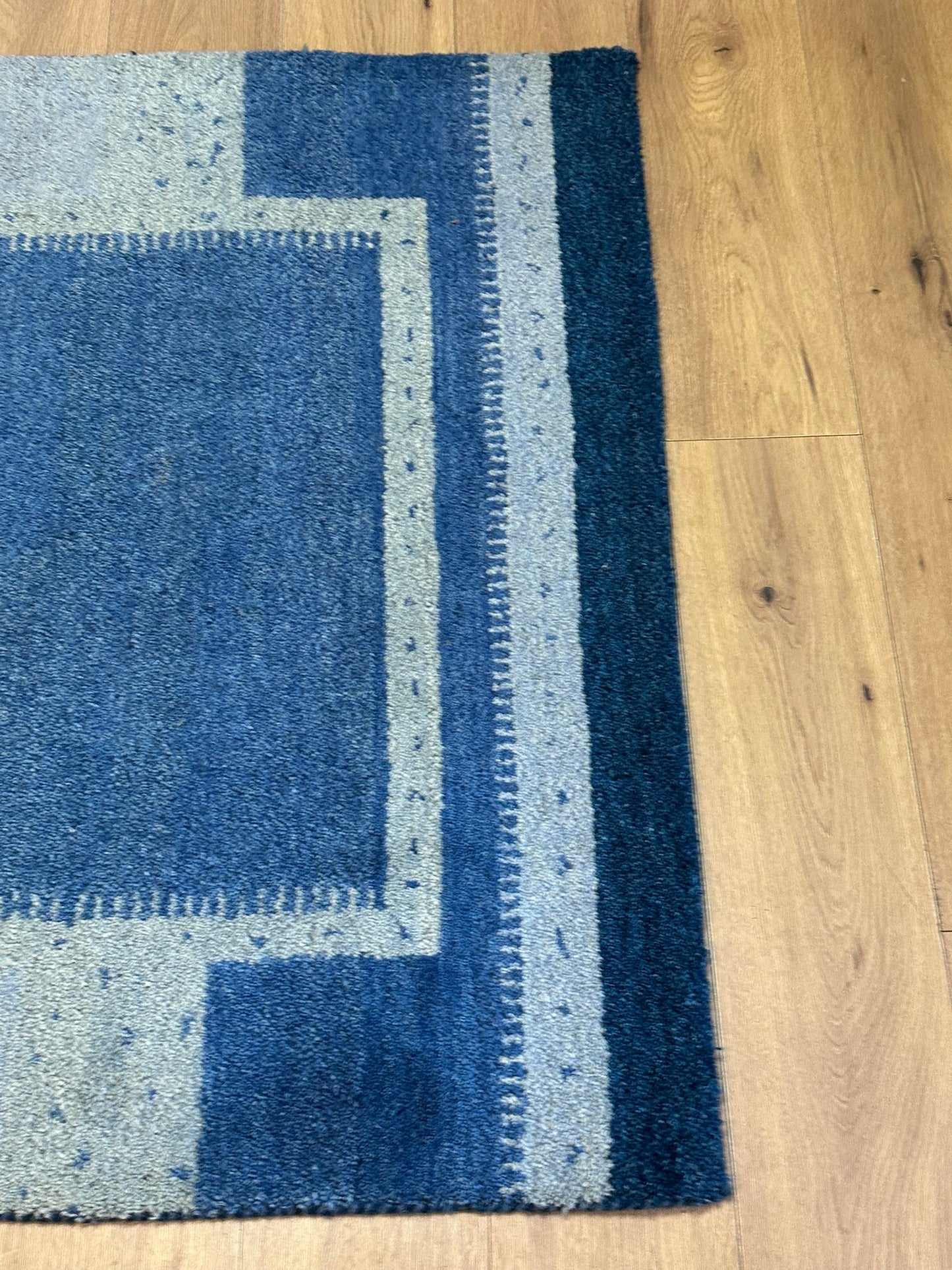 Orientteppich handgeknüpft Indian Gabbeh 185x125 cm