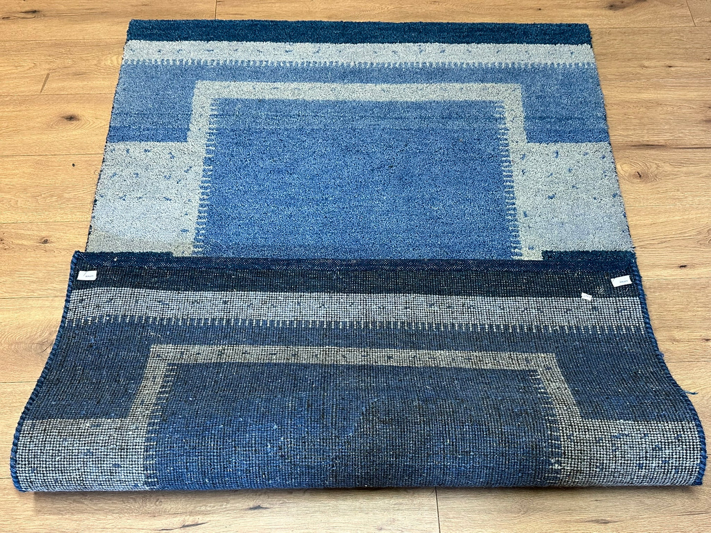 Orientteppich handgeknüpft Indian Gabbeh 185x125 cm