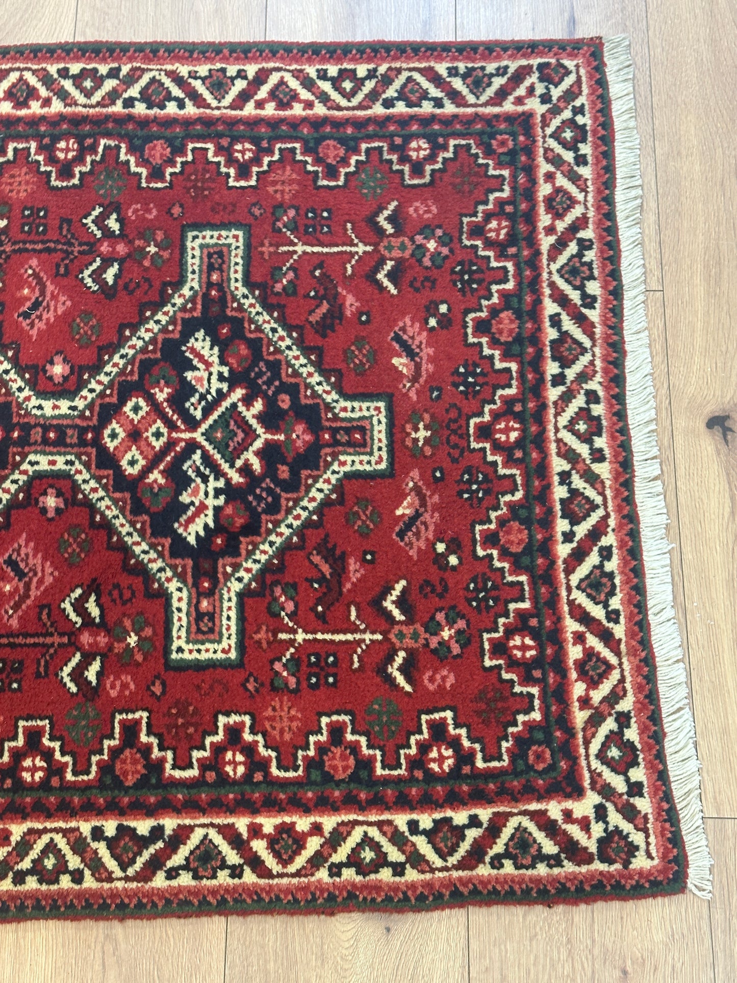 Handgeknüpfter Perser Orientteppich  Shiraz Wolle, 190x85cm