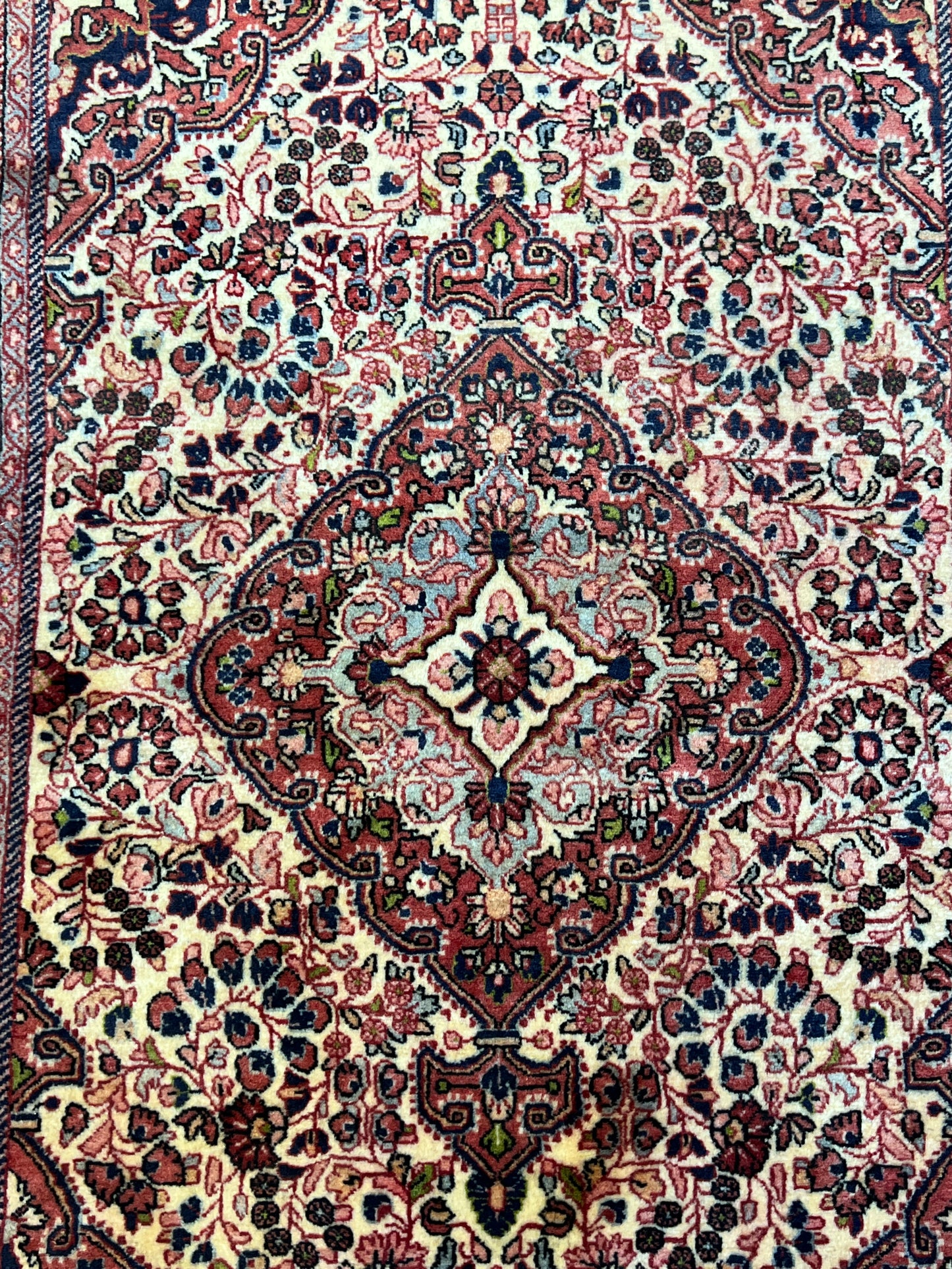 Handgeknüpfter Perser Orientteppich - Sarough Medaillon 107x158cm