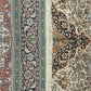 Orientteppich handgeknüpft Kaschmir Seide 305x201 cm