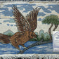 Orientteppich handgeknüpft Täbriz Bildteppich 71x51