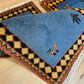 Orientteppich handgeknüpft Indian Gabbeh Paar 120x63 cm
