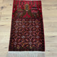 Orientteppich handgeknüpft Mauri Gebetsteppich 105x55 cm