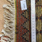 Orientteppich handgeknüpft Indian Gabbeh Paar 120x63 cm