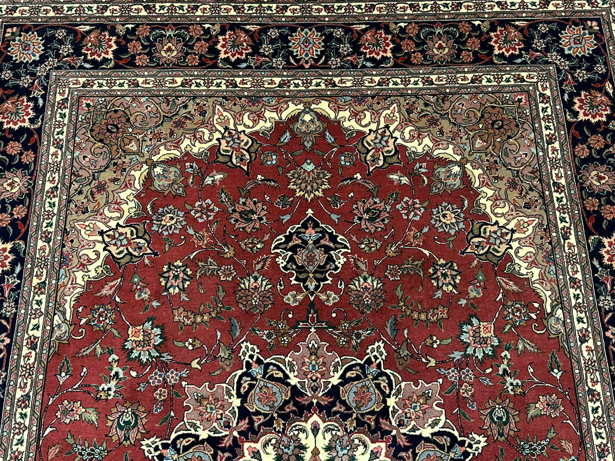 Orientteppich handgeknüpft Täbriz 245x170 cm