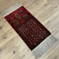 Orientteppich handgeknüpft Mauri Gebetsteppich 105x55 cm