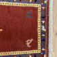 Orientteppich handgeknüpft Indian Gabbeh 120x65 cm