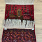Orientteppich handgeknüpft Mauri Gebetsteppich 105x55 cm