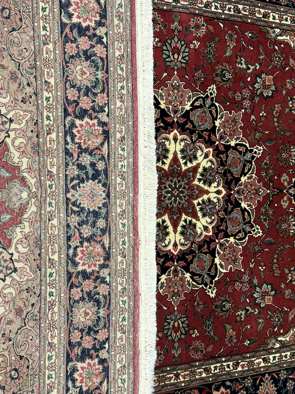 Orientteppich handgeknüpft Täbriz 245x170 cm