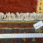 Orientteppich handgeknüpft Indian Gabbeh 120x65 cm