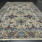Orientteppich handgeknüpft Nain mit Seide 270x170 cm