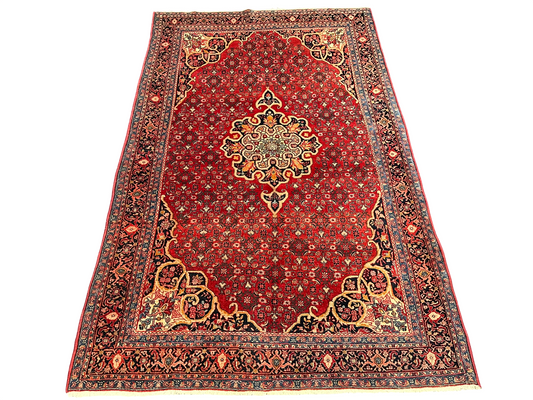 Orientteppich handgeknüpft Bidjar 222x140 cm