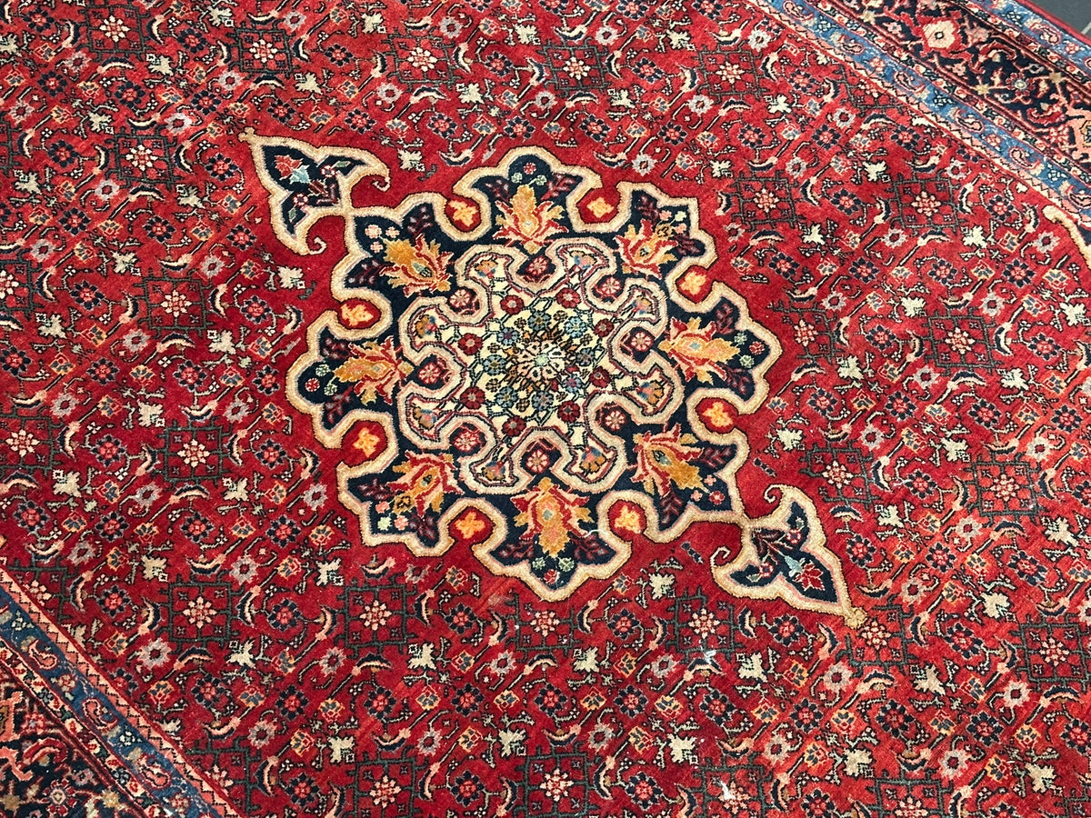 Orientteppich handgeknüpft Bidjar 222x140 cm