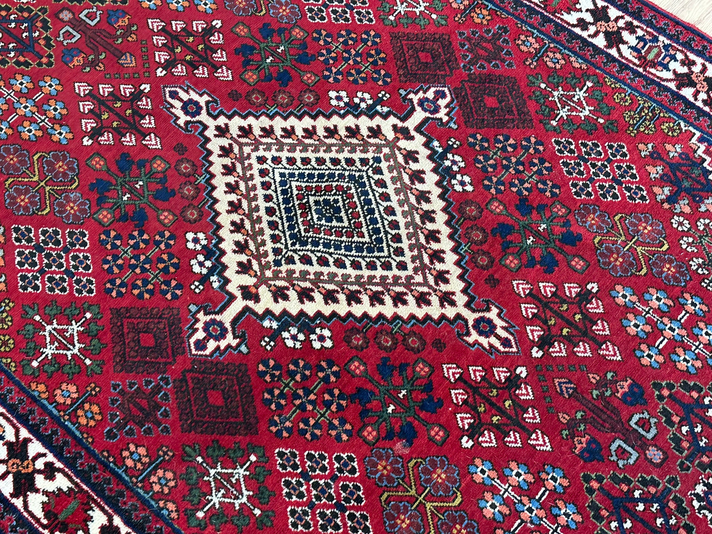 Orientteppich handgeknüpft Senneh Mey Mey 165x112 cm