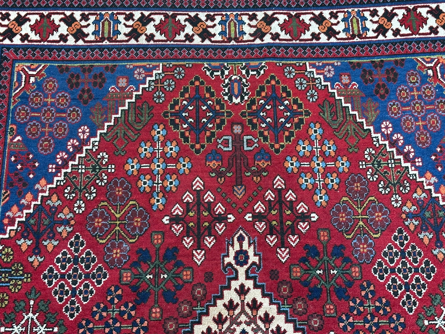 Orientteppich handgeknüpft Senneh Mey Mey 165x112 cm