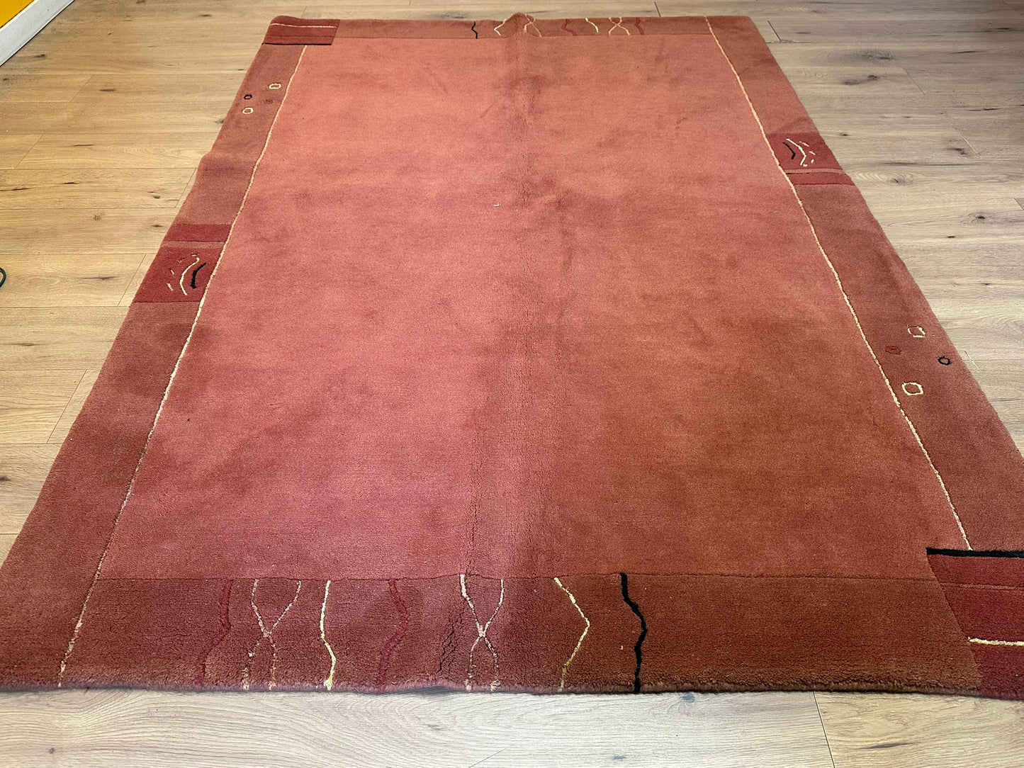 Orientteppich handgeknüpft Indian Gabbeh 240x170 cm