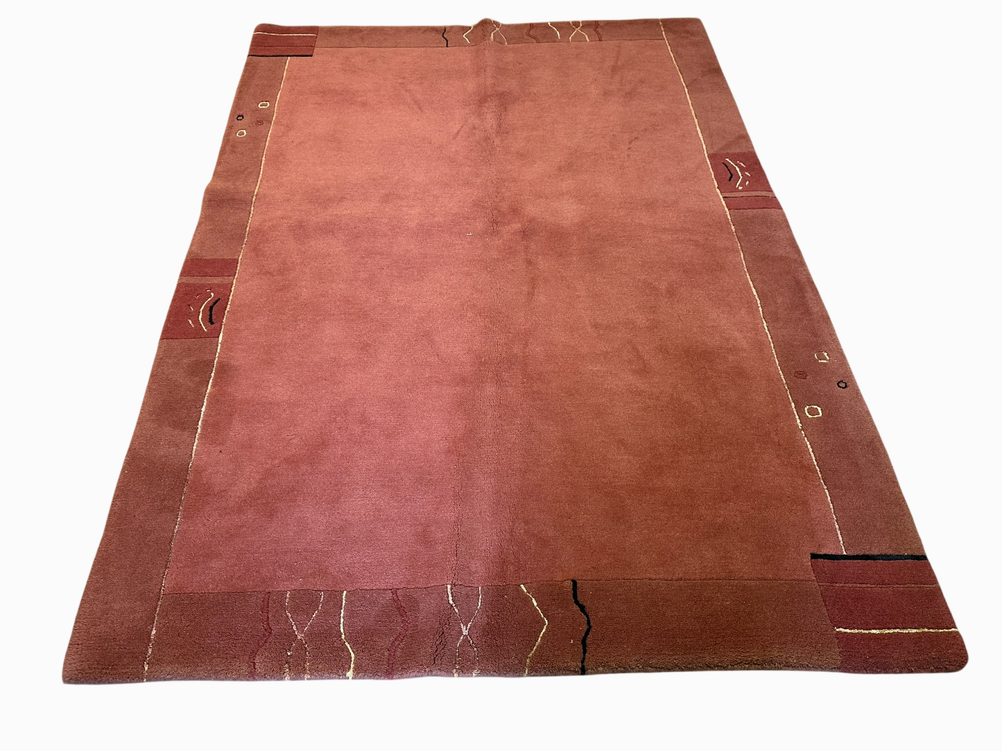 Orientteppich handgeknüpft Indian Gabbeh 240x170 cm