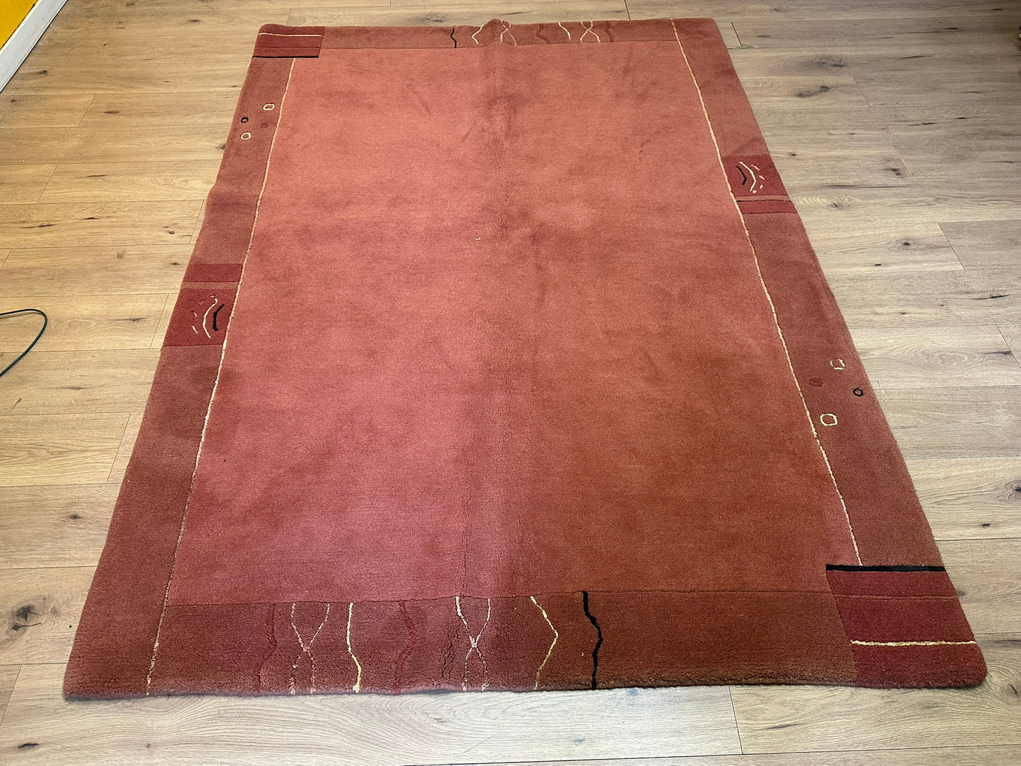 Orientteppich handgeknüpft Indian Gabbeh 240x170 cm