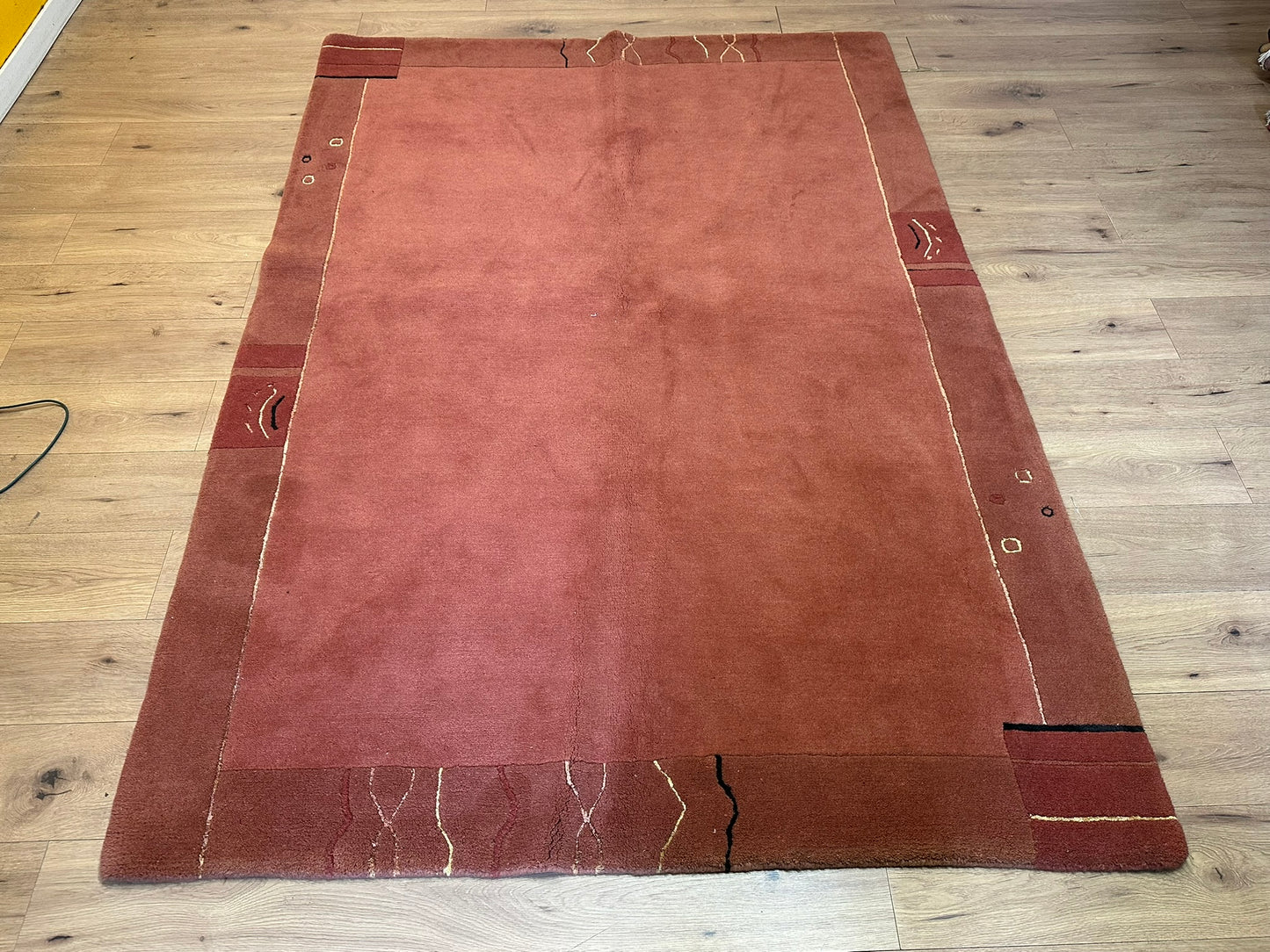 Orientteppich handgeknüpft Indian Gabbeh 240x170 cm