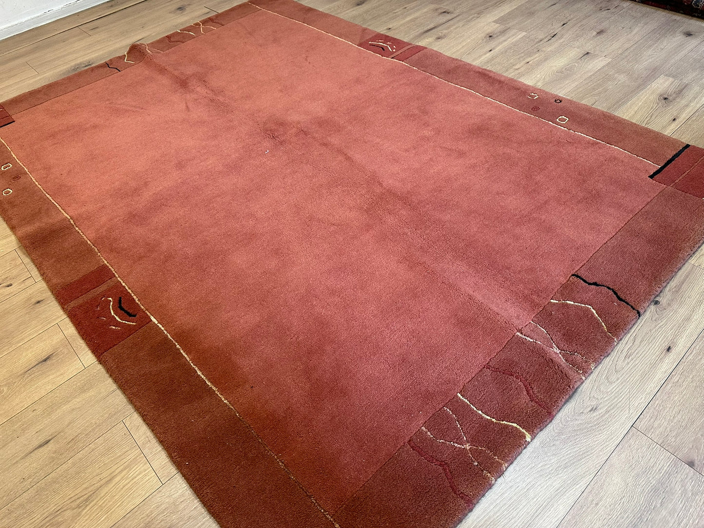 Orientteppich handgeknüpft Indian Gabbeh 240x170 cm