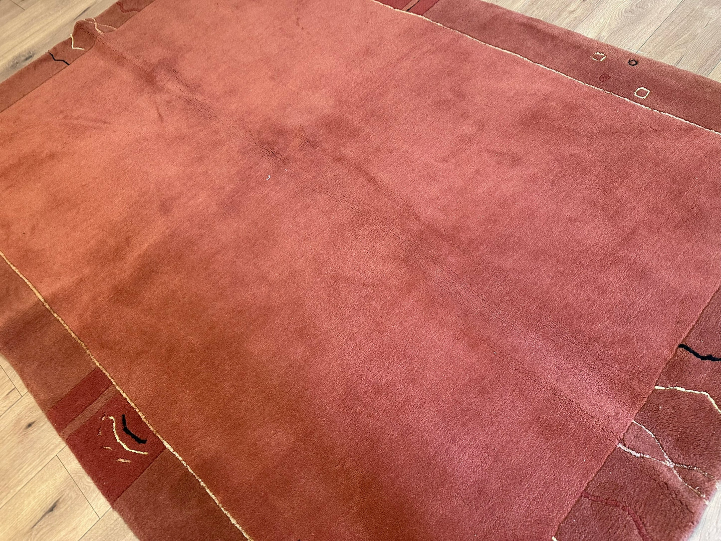 Orientteppich handgeknüpft Indian Gabbeh 240x170 cm