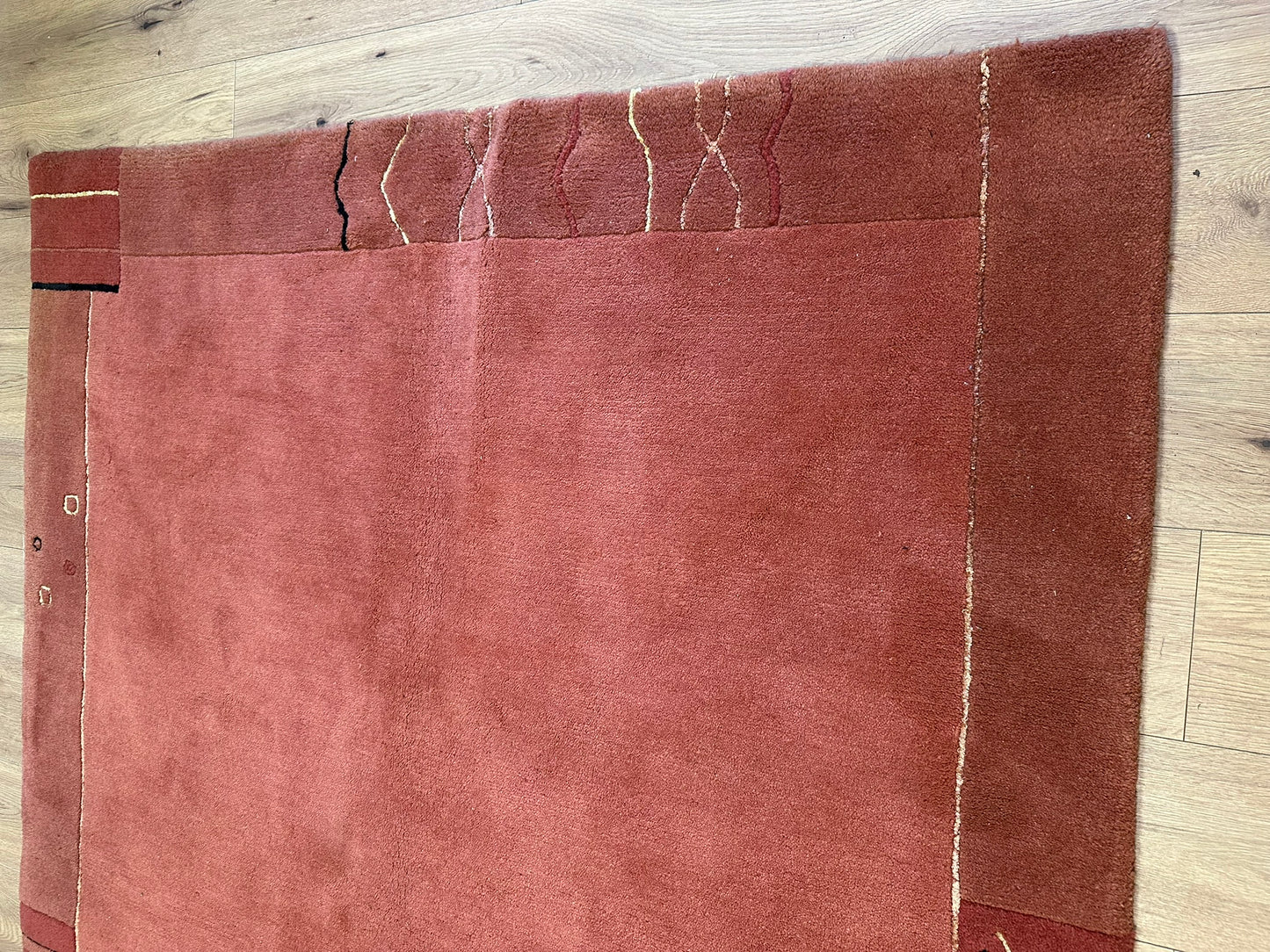 Orientteppich handgeknüpft Indian Gabbeh 240x170 cm