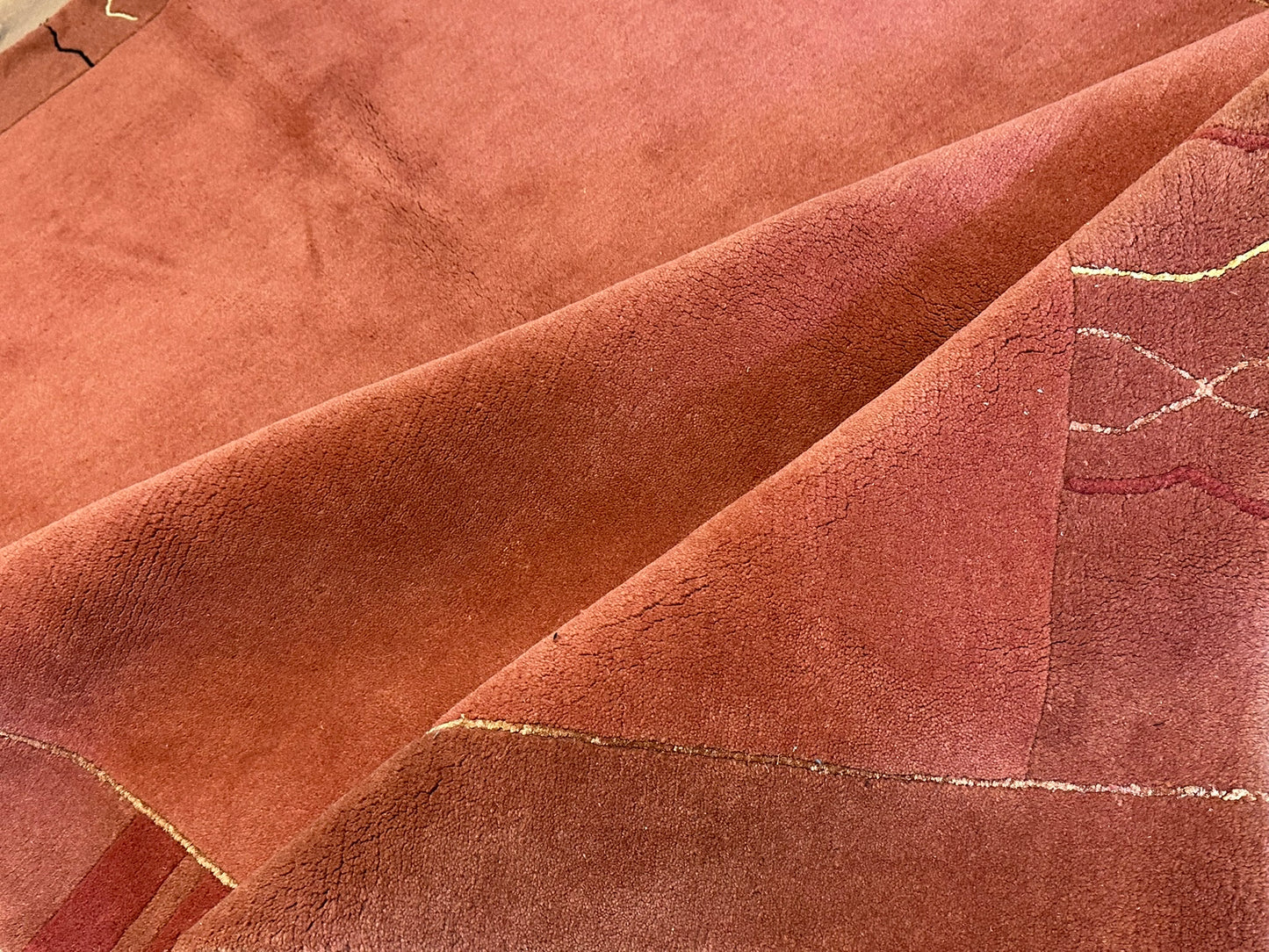 Orientteppich handgeknüpft Indian Gabbeh 240x170 cm