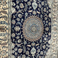 Orientteppich handgeknüpft Nain mit Seide 310x200 cm