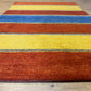 Orientteppich handgeknüpft Indian Gabbeh Streifendesign 180x125 cm
