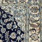 Orientteppich handgeknüpft Nain mit Seide 310x200 cm