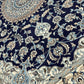 Orientteppich handgeknüpft Nain mit Seide 310x200 cm