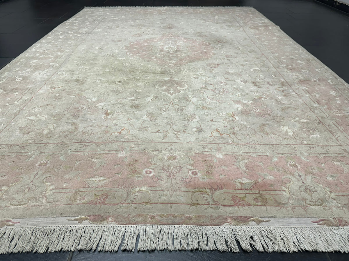 Orientteppich handgeknüpft Täbriz 315x200 cm