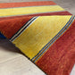 Orientteppich handgeknüpft Indian Gabbeh Streifendesign 180x125 cm