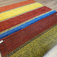 Orientteppich handgeknüpft Indian Gabbeh Streifendesign 180x125 cm