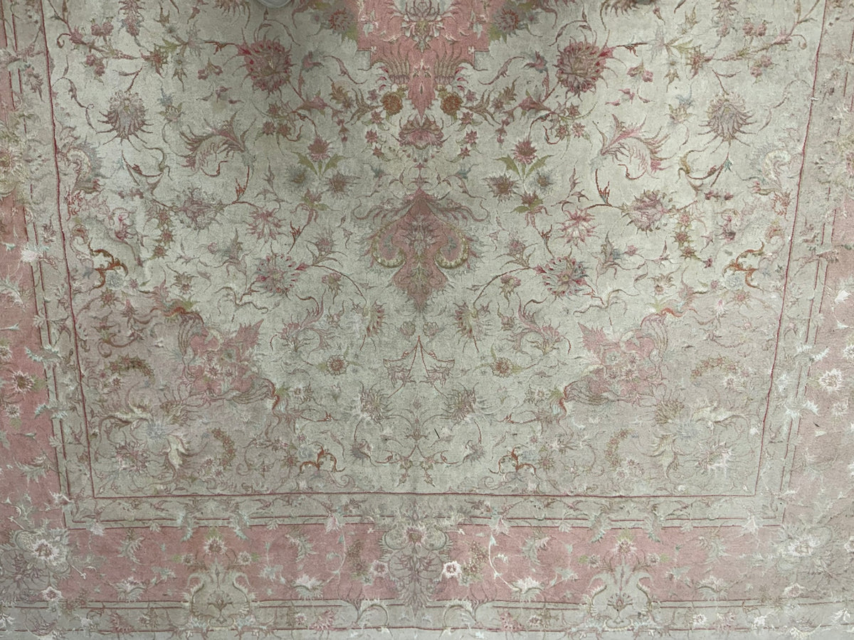 Orientteppich handgeknüpft Täbriz 315x200 cm