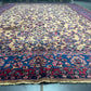 Antik Orientteppich handgeknüpft Keschan RE-Import  350x280 cm