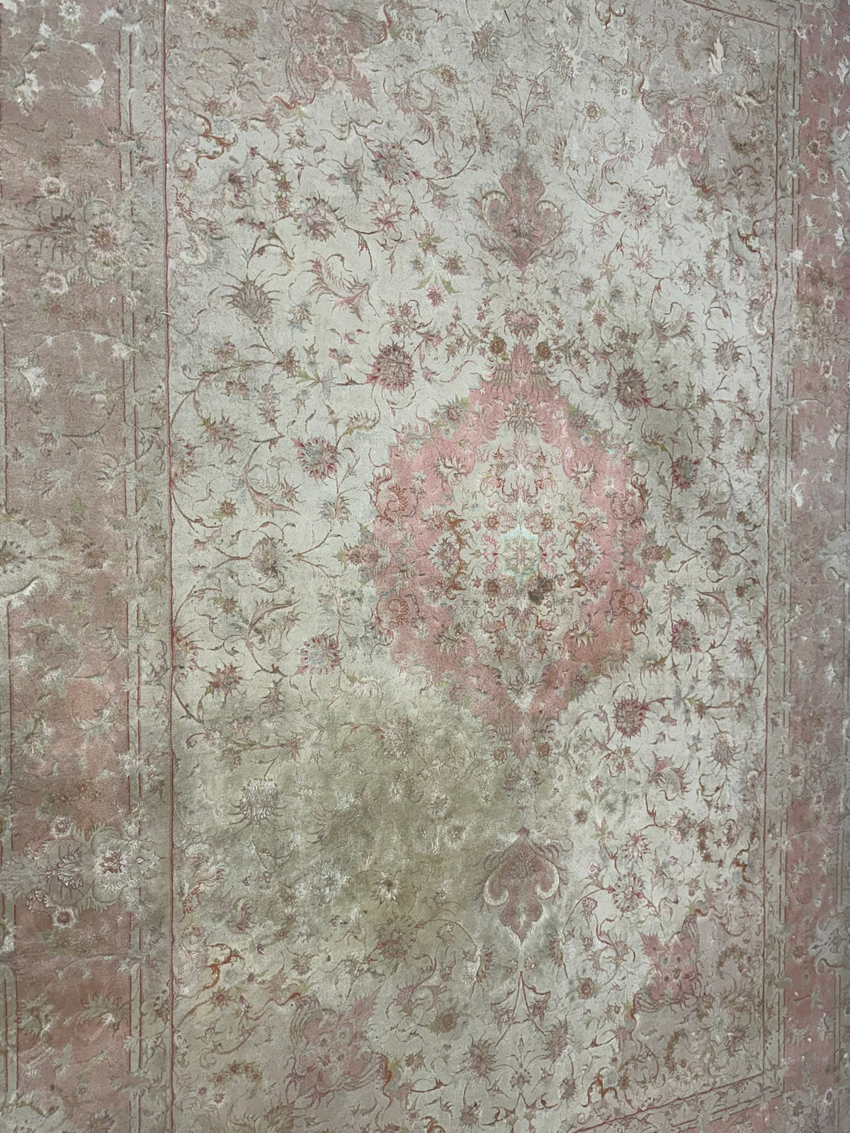 Orientteppich handgeknüpft Täbriz 315x200 cm
