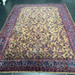 Antik Orientteppich handgeknüpft Keschan RE-Import  350x280 cm