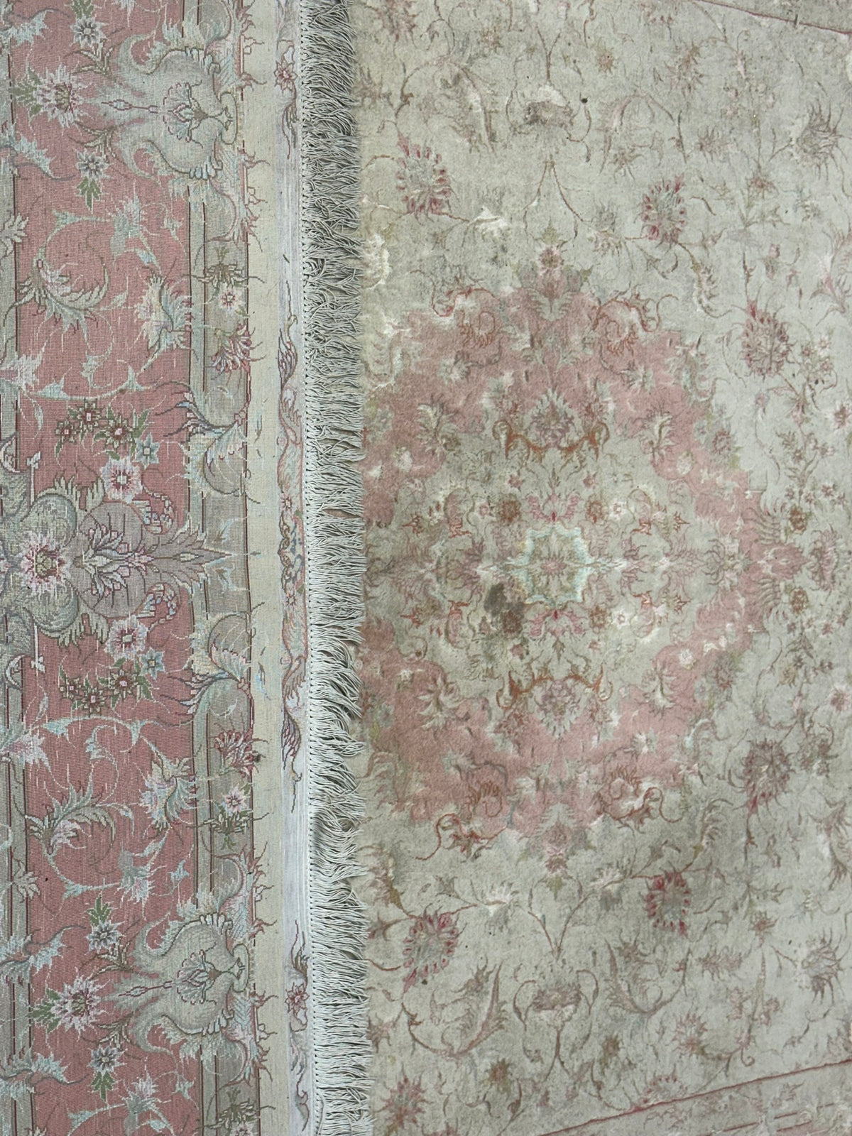 Orientteppich handgeknüpft Täbriz 315x200 cm