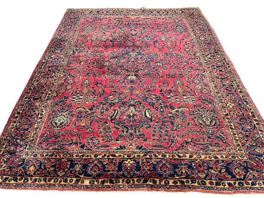 Orientteppich handgeknüpft US Sarough 360x285 cm