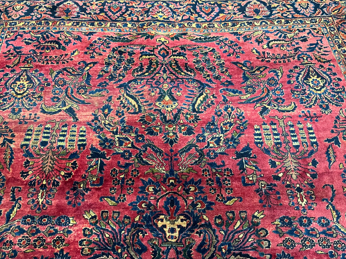 Orientteppich handgeknüpft US Sarough 360x285 cm