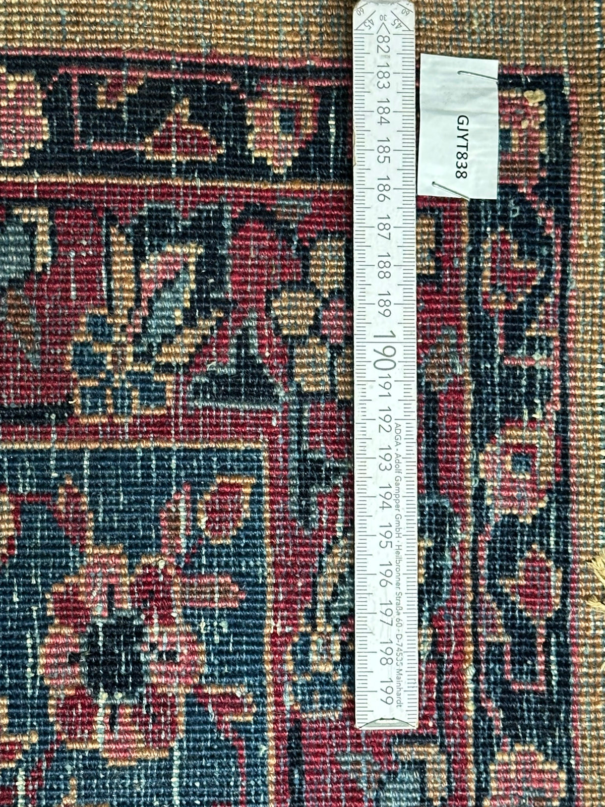 Antik Orientteppich handgeknüpft Keschan RE-Import  350x280 cm